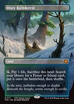 Magic the Gathering Card - Misty Rainforest - MTG Circle