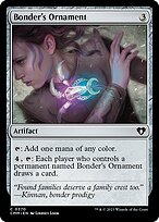 Magic the Gathering Card - Bonder's Ornament - MTG Circle
