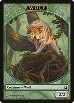 Magic the Gathering Card - Wolf - MTG Circle