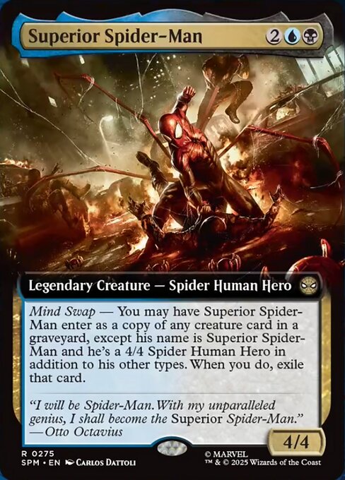 Magic the Gathering Card - Superior Spider-Man - MTG Circle
