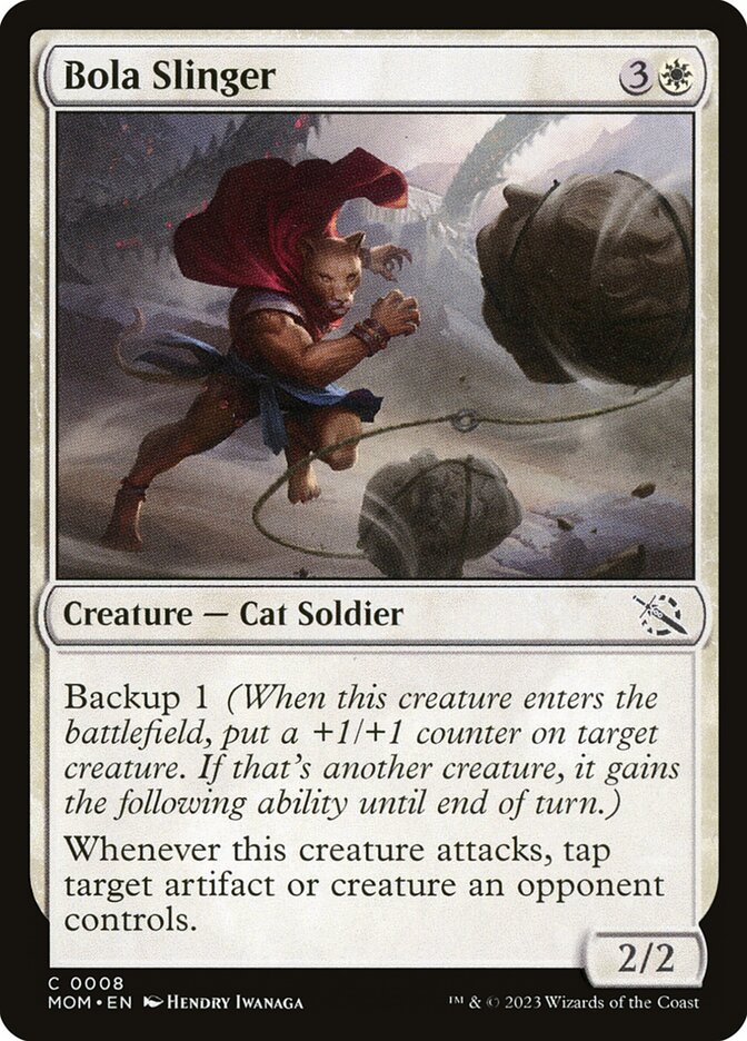 Magic the Gathering Card - Bola Slinger - MTG Circle