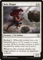 Magic the Gathering Card - Bola Slinger - MTG Circle