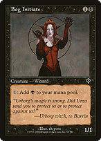 Magic the Gathering Card - Bog Initiate - MTG Circle
