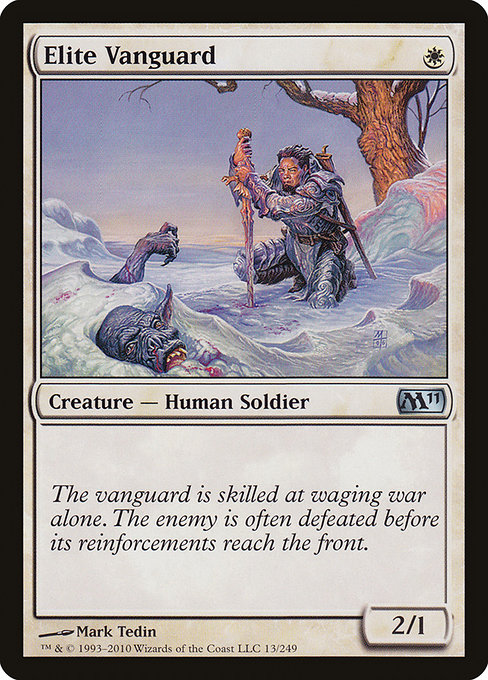 Magic the Gathering Card - Elite Vanguard - MTG Circle