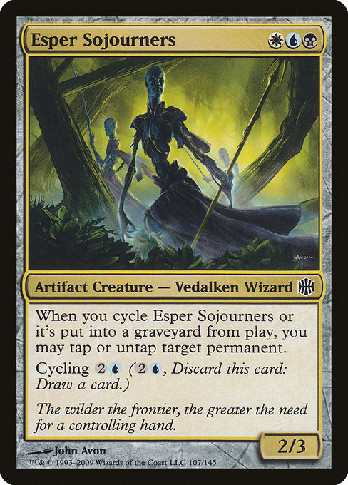 Magic the Gathering Card - Esper Sojourners - MTG Circle