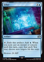 Magic the Gathering Card - Ether - MTG Circle