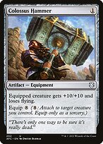 Magic the Gathering Card - Colossus Hammer - MTG Circle