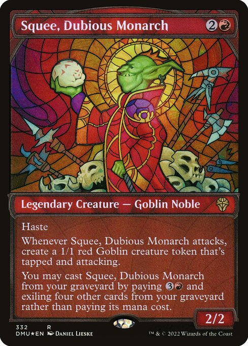 Magic the Gathering Card - Squee, Dubious Monarch - MTG Circle