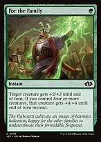 Magic the Gathering Card - For the Family - MTG Circle