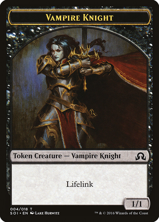 Magic the Gathering Card - Vampire Knight - MTG Circle