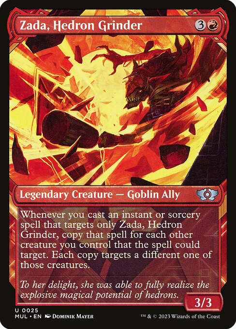 Magic the Gathering Card - Zada, Hedron Grinder - MTG Circle