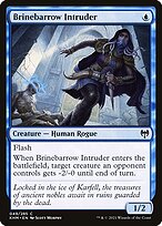Magic the Gathering Card - Brinebarrow Intruder - MTG Circle