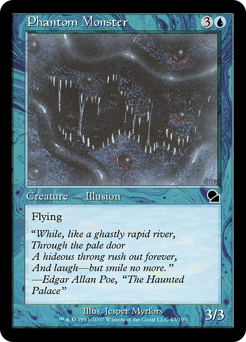 Magic the Gathering Card - Phantom Monster - MTG Circle