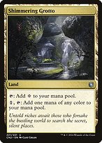 Magic the Gathering Card - Shimmering Grotto - MTG Circle