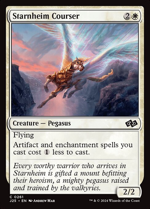 Magic the Gathering Card - Starnheim Courser - MTG Circle