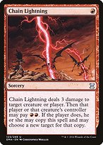 Magic the Gathering Card - Chain Lightning - MTG Circle