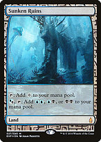 Magic the Gathering Card - Sunken Ruins - MTG Circle