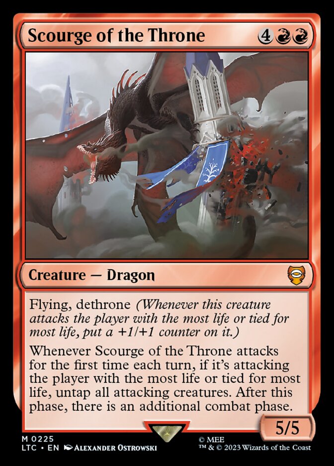 Magic the Gathering Card - Scourge of the Throne - MTG Circle