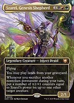 Magic the Gathering Card - Szarel, Genesis Shepherd - MTG Circle