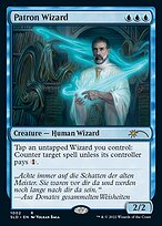 Magic the Gathering Card - Patron Wizard - MTG Circle