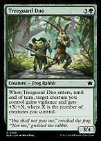 Magic the Gathering Card - Treeguard Duo - MTG Circle