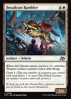 Magic the Gathering Card - Broadcast Rambler - MTG Circle