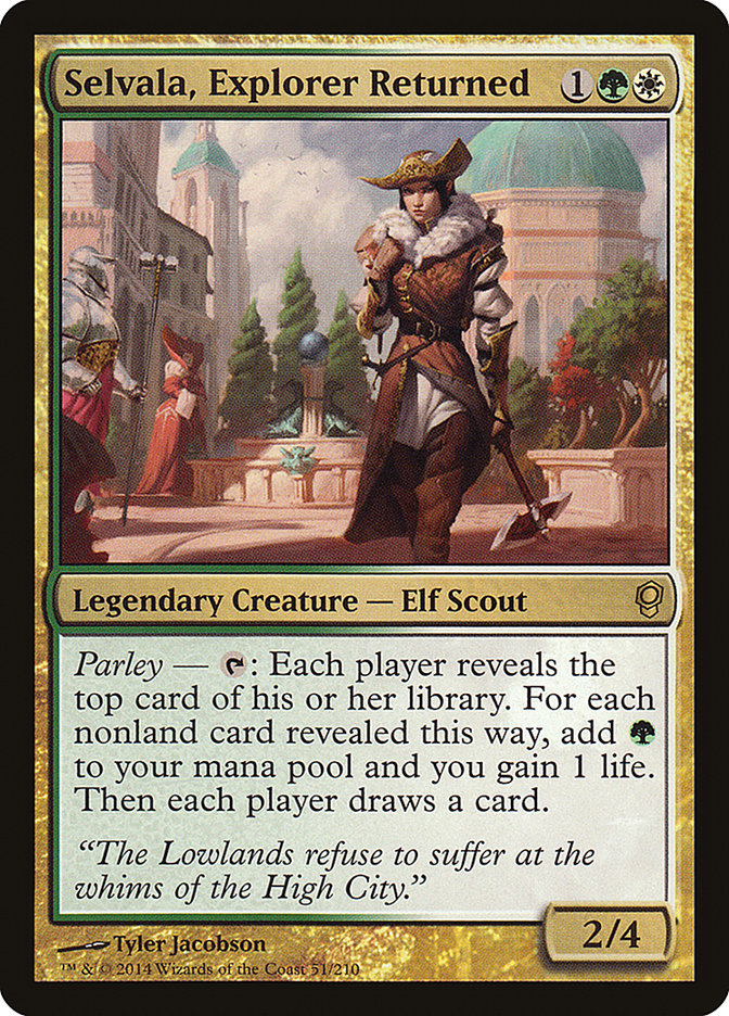 Magic the Gathering Card - Selvala, Explorer Returned - MTG Circle