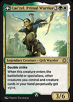 Magic the Gathering Card - Lae'zel, Primal Warrior - MTG Circle