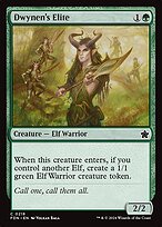 Magic the Gathering Card - Dwynen's Elite - MTG Circle