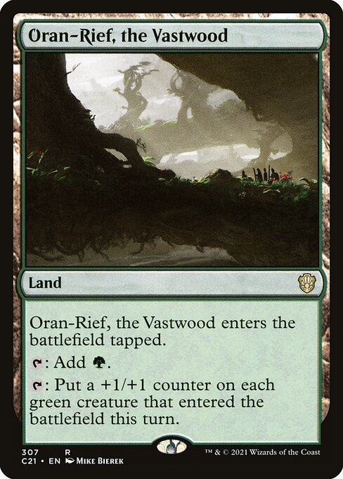 Magic the Gathering Card - Oran-Rief, the Vastwood - MTG Circle