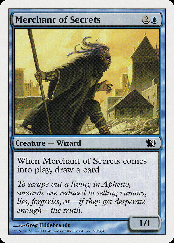 Magic the Gathering Card - Merchant of Secrets - MTG Circle