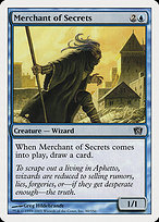 Magic the Gathering Card - Merchant of Secrets - MTG Circle