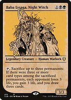 Magic the Gathering Card - Baba Lysaga, Night Witch - MTG Circle