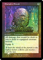 Magic the Gathering Card - Pariah's Shield - MTG Circle
