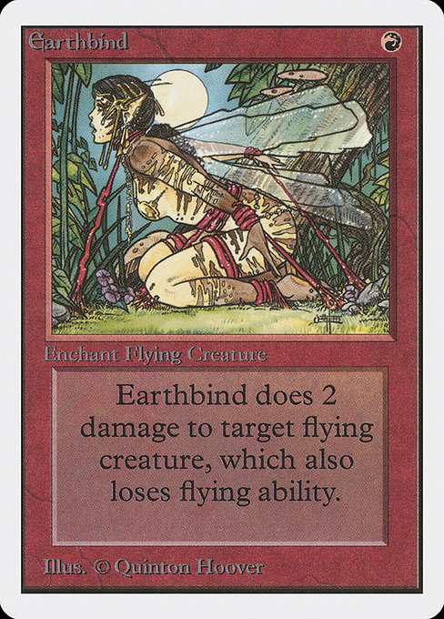 Magic the Gathering Card - Earthbind - MTG Circle