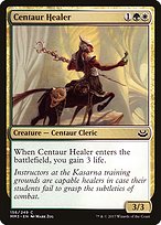 Magic the Gathering Card - Centaur Healer - MTG Circle