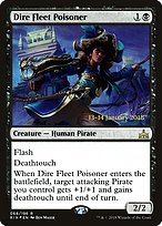 Magic the Gathering Card - Dire Fleet Poisoner - MTG Circle