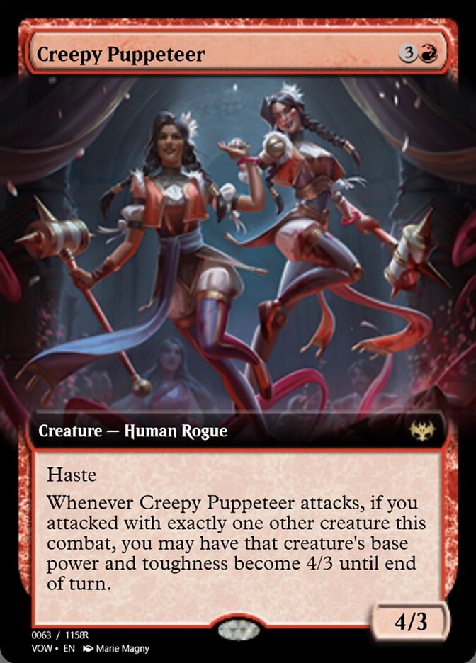 Magic the Gathering Card - Creepy Puppeteer - MTG Circle