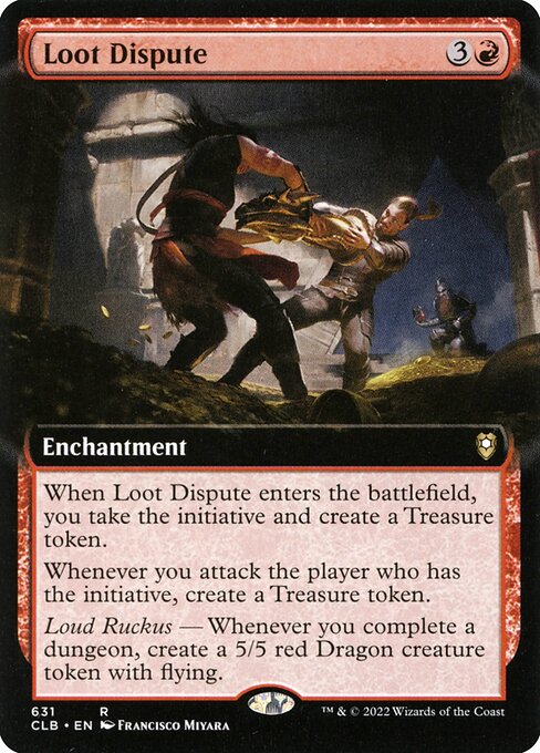 Magic the Gathering Card - Loot Dispute - MTG Circle