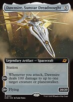 Magic the Gathering Card - Dawnsire, Sunstar Dreadnought - MTG Circle