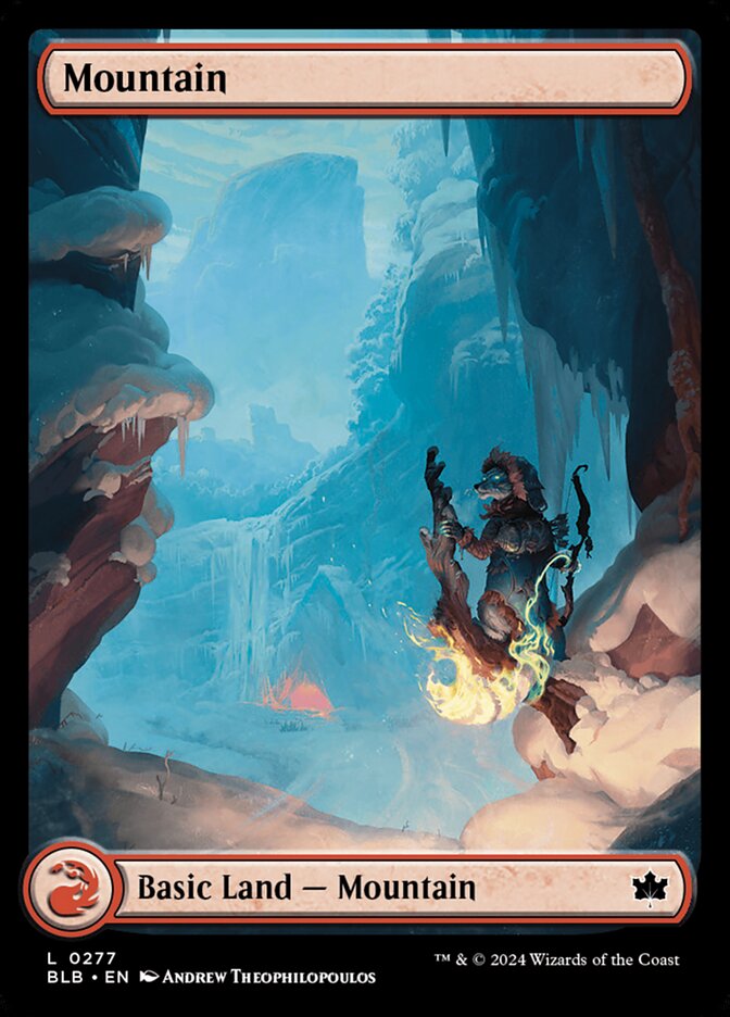Magic the Gathering Card - Mountain - MTG Circle