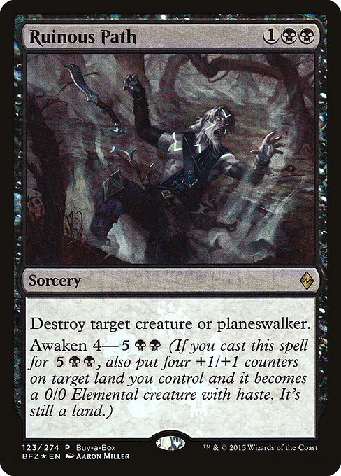 Magic the Gathering Card - Ruinous Path - MTG Circle