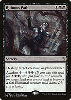 Magic the Gathering Card - Ruinous Path - MTG Circle