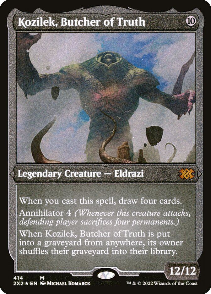 Magic the Gathering Card - Kozilek, Butcher of Truth - MTG Circle