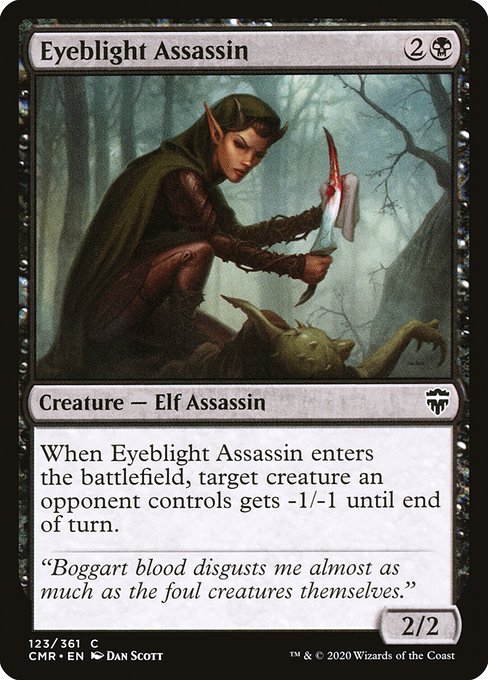 Magic the Gathering Card - Eyeblight Assassin - MTG Circle