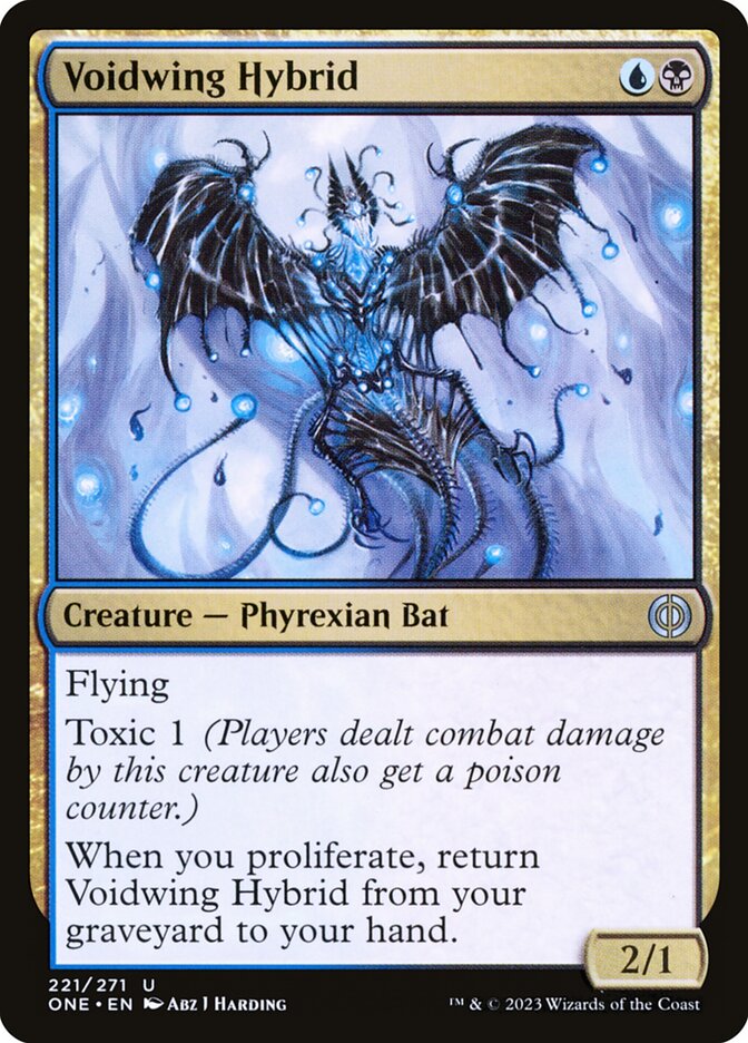 Magic the Gathering Card - Voidwing Hybrid - MTG Circle
