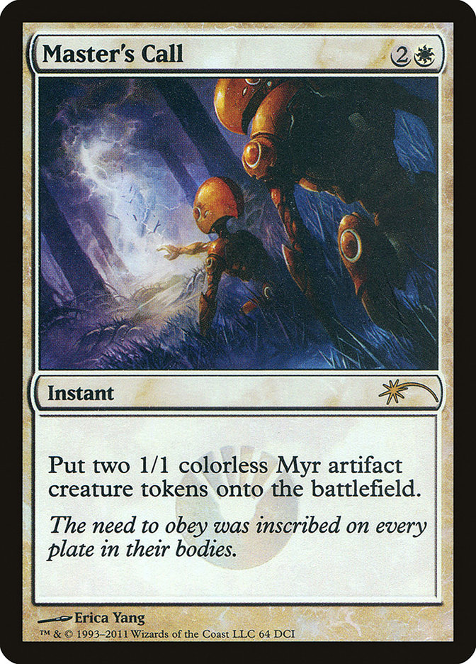 Magic the Gathering Card - Master's Call - MTG Circle