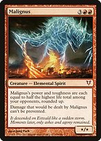 Magic the Gathering Card - Malignus - MTG Circle