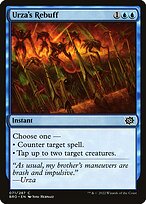 Magic the Gathering Card - Urza's Rebuff - MTG Circle