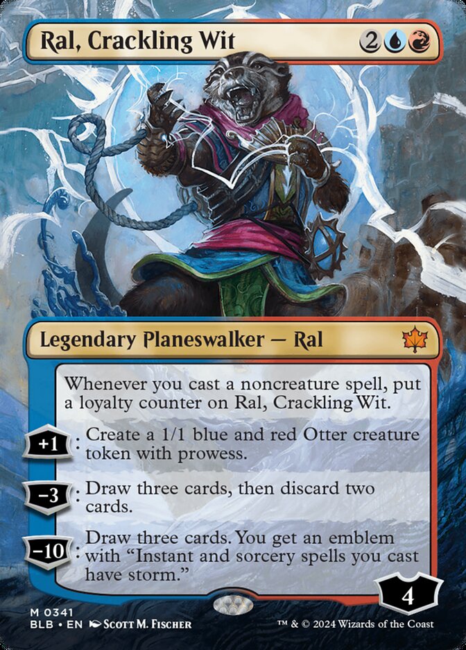 Magic the Gathering Card - Ral, Crackling Wit - MTG Circle